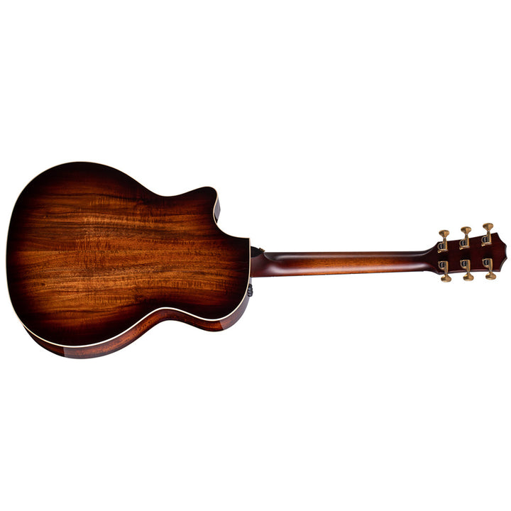 Taylor Guitars K24ce, Hawaiian Koa Top, Hawaiian Koa Back and Sides, West African Crelicam Ebony Fretboard, Expression System ® 2 Electronics, Venetian Cutaway with Taylor Deluxe Hardshell Brown Case