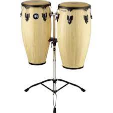 Meinl Percussion HC812NT Headliner Series Conga Set 11"/12"/ Natural/Double Stand