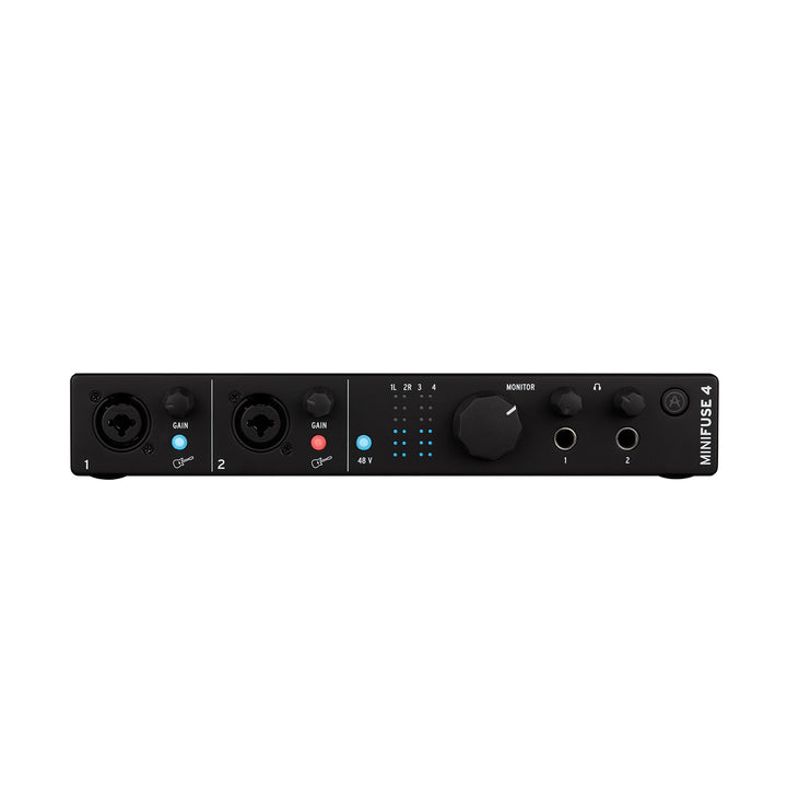 Arturia MiniFuse 4 Portable 4-Channel USB Audio Interface - Black