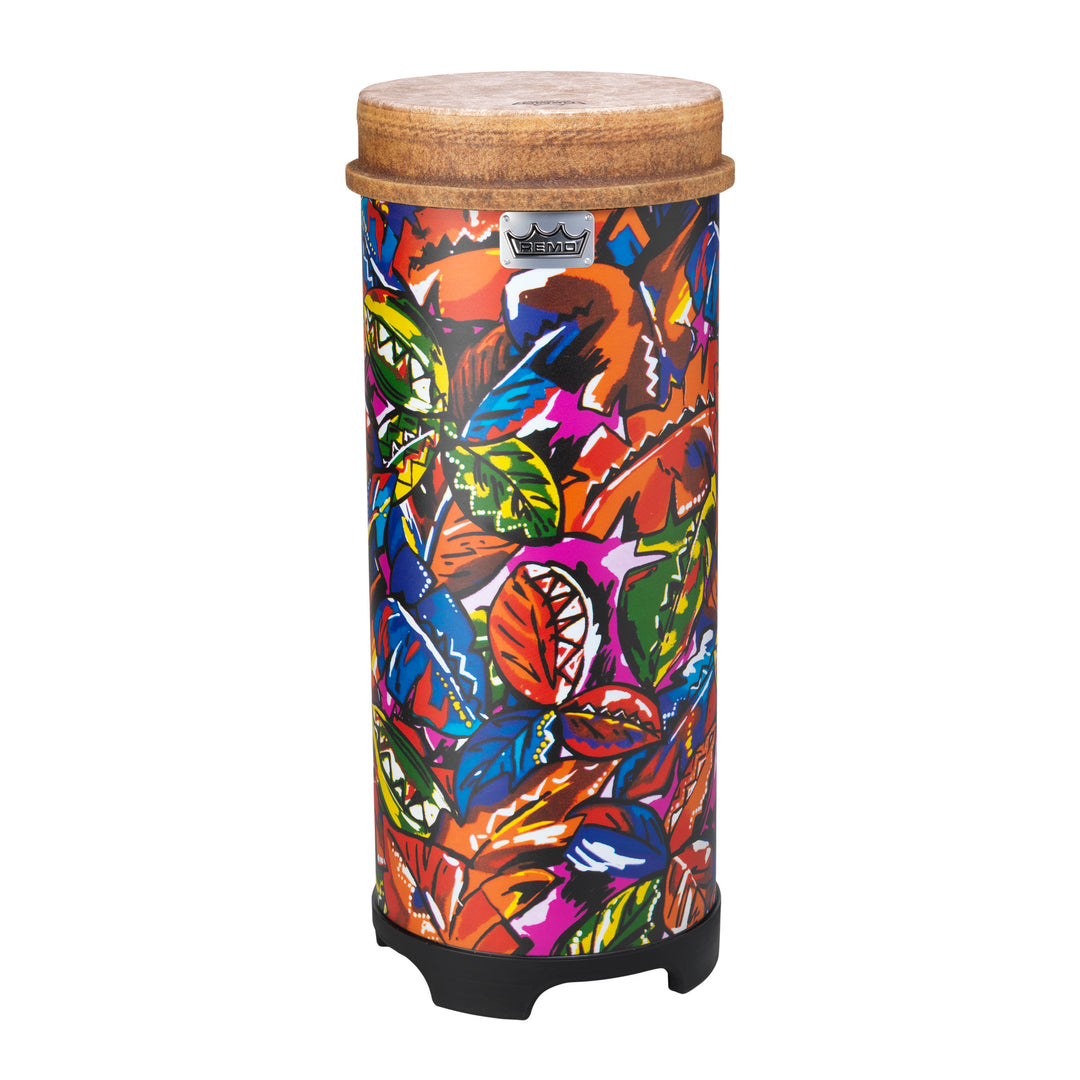 Remo TU-0512-09 - 12''X26''Tubano,Pretune,Mondo Dh Skyndp,Fberskn,Tropical Leaf