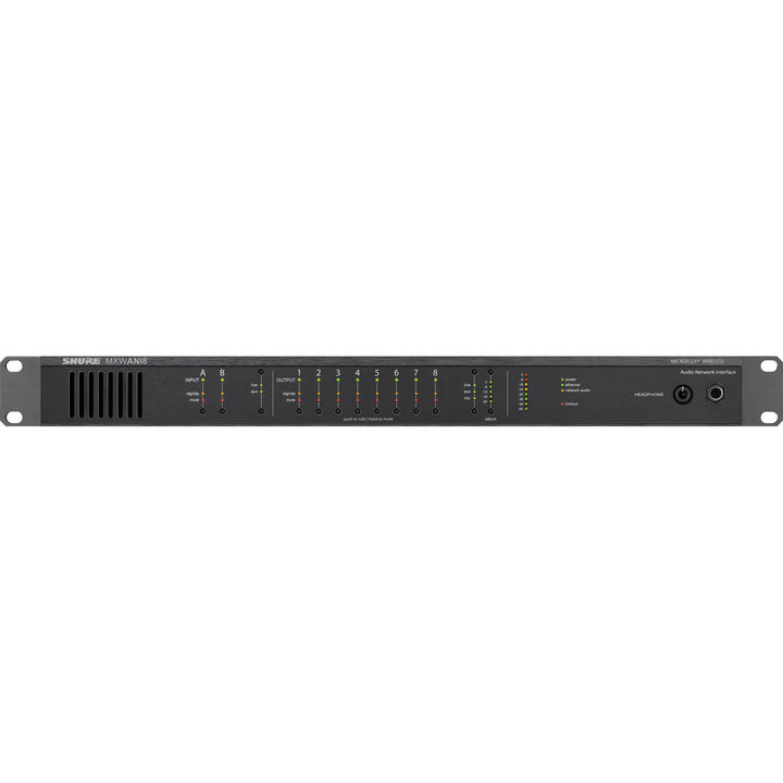 Shure MXWANI8 Audio Network Interface - 8 Channels