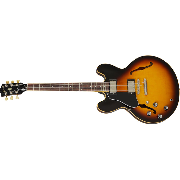 Gibson ES-335 DOT Semi-Hollow Body Electric, Left-Handed - Vintage Burst