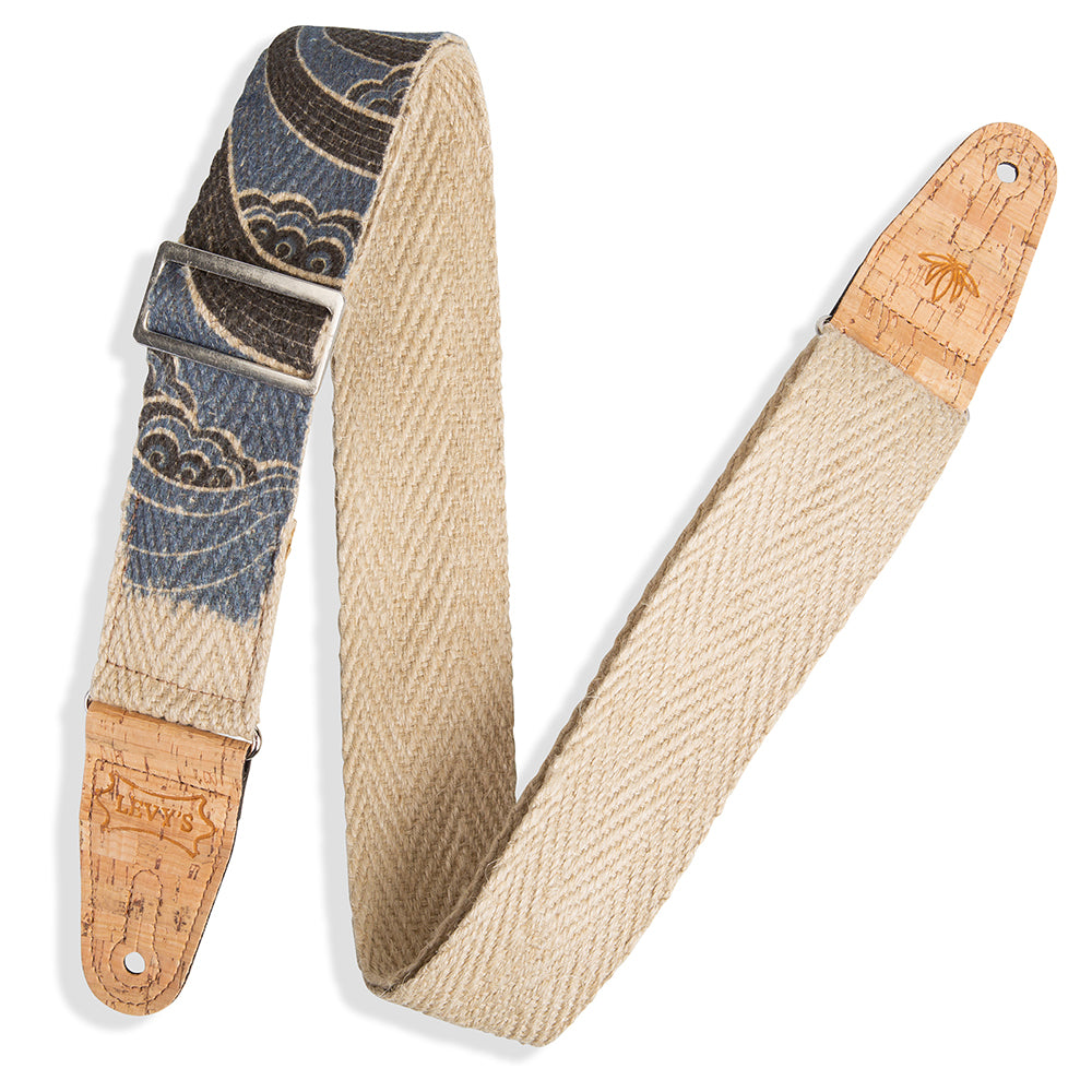 Levy’s MH8P-001 Island Hemp Natural Guitar Strap
