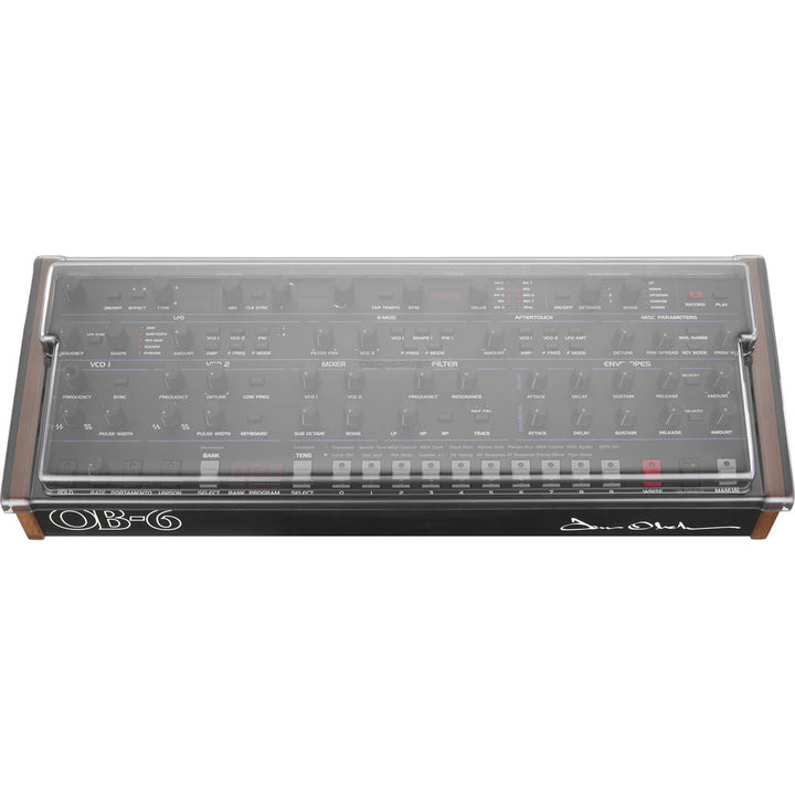Decksaver Dust Cover for Dave Smith Instruments OB-6 Desktop Synth
