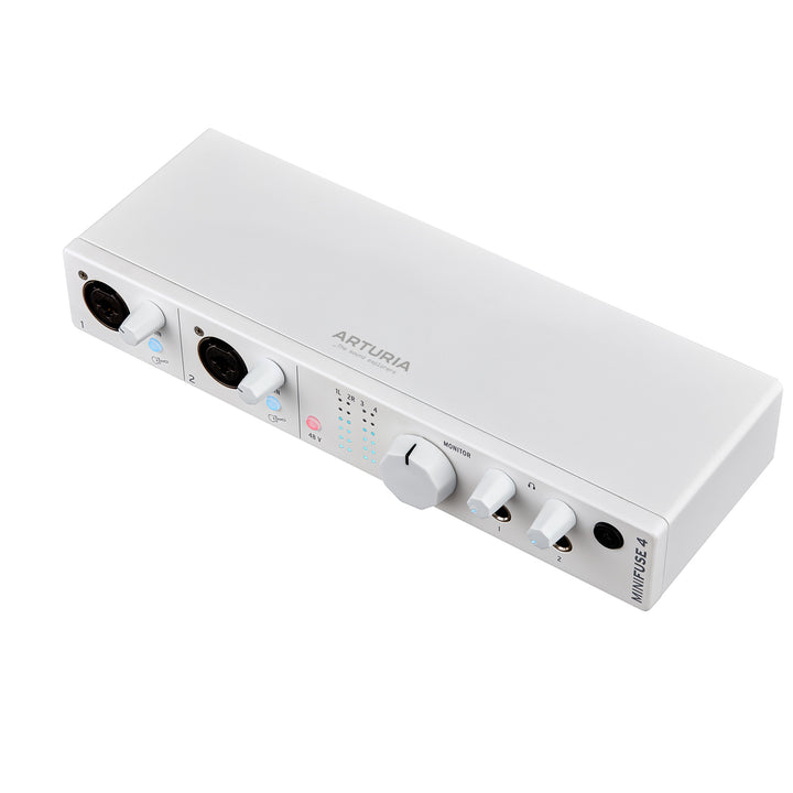 Arturia MiniFuse 4 Portable 4-Channel USB Audio Interface - White