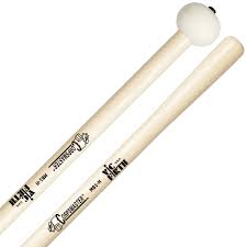 Vic Firth MB1H Corpmaster Bass Mallets-Small Head, Hard Mallets