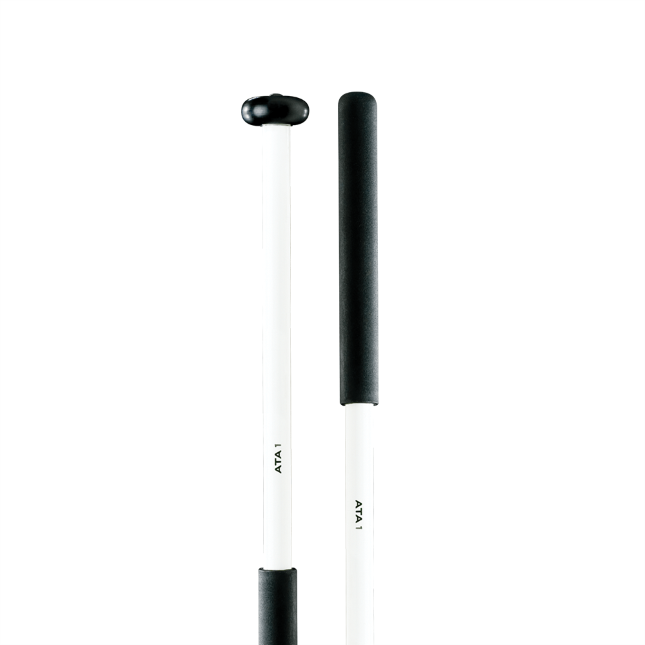 Promark ATA4 - Marching Series Rubber Marching Tenor Mallets