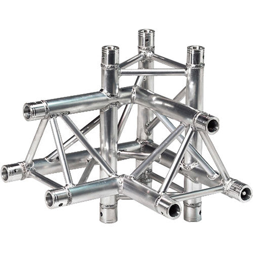 Global Truss F33-TR-4095U/R 4 Way 90° Triangle Corner -Right -Apex Up