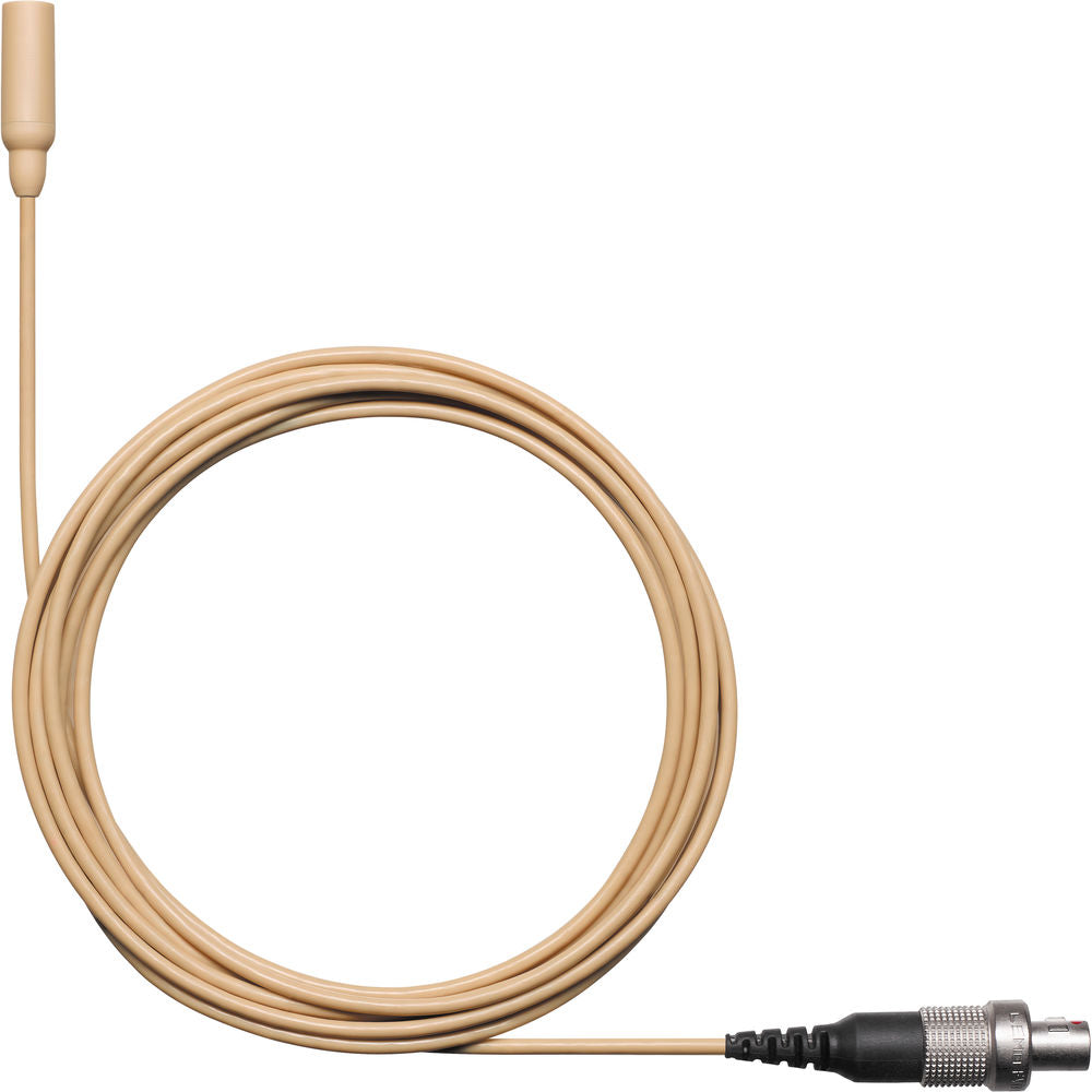 Shure TL48T/O-LEMO-A TwinPlex Omnidirectional Lavalier Microphone (LEMO, Tan)