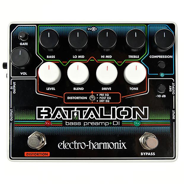 Electro-Harmonix BATTALION Bass Preamp + DI
