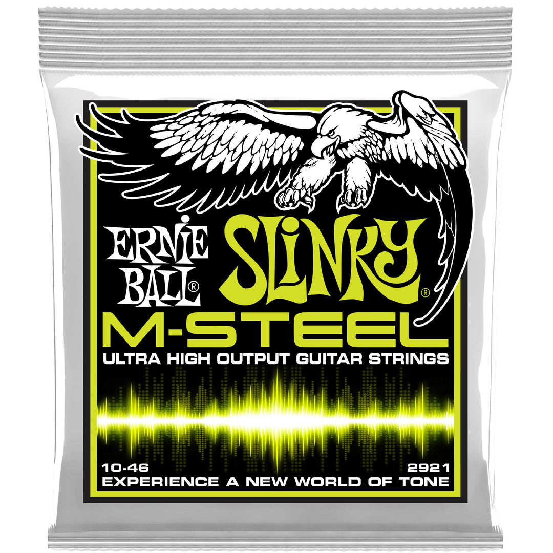 Ernie Ball 2921EB M-STEEL SLINKY REGULAR 10-46