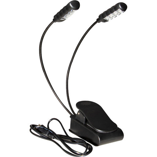 On-Stage LED2224 - Dual-Head USB Clip Light