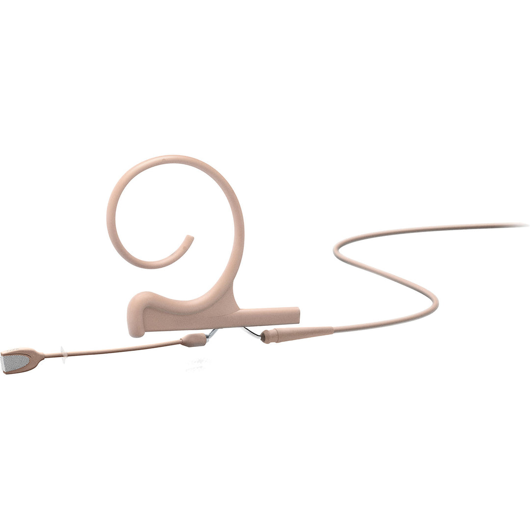 DPA Microphones d:fine Core 4166 Slim Omni Flex Earset Mic, 40mm Boom with MicroDot - Beige