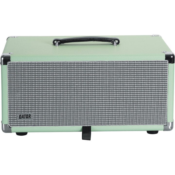 Gator Vintage Amp Vibe Rack Case (4U) - Seafoam Green