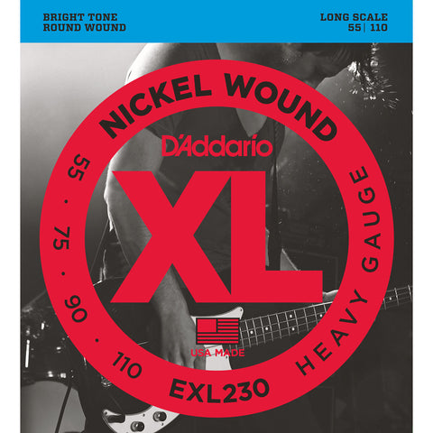 D'Addario EXL230 - SET BASS XL 55-110 LONG SCALE
