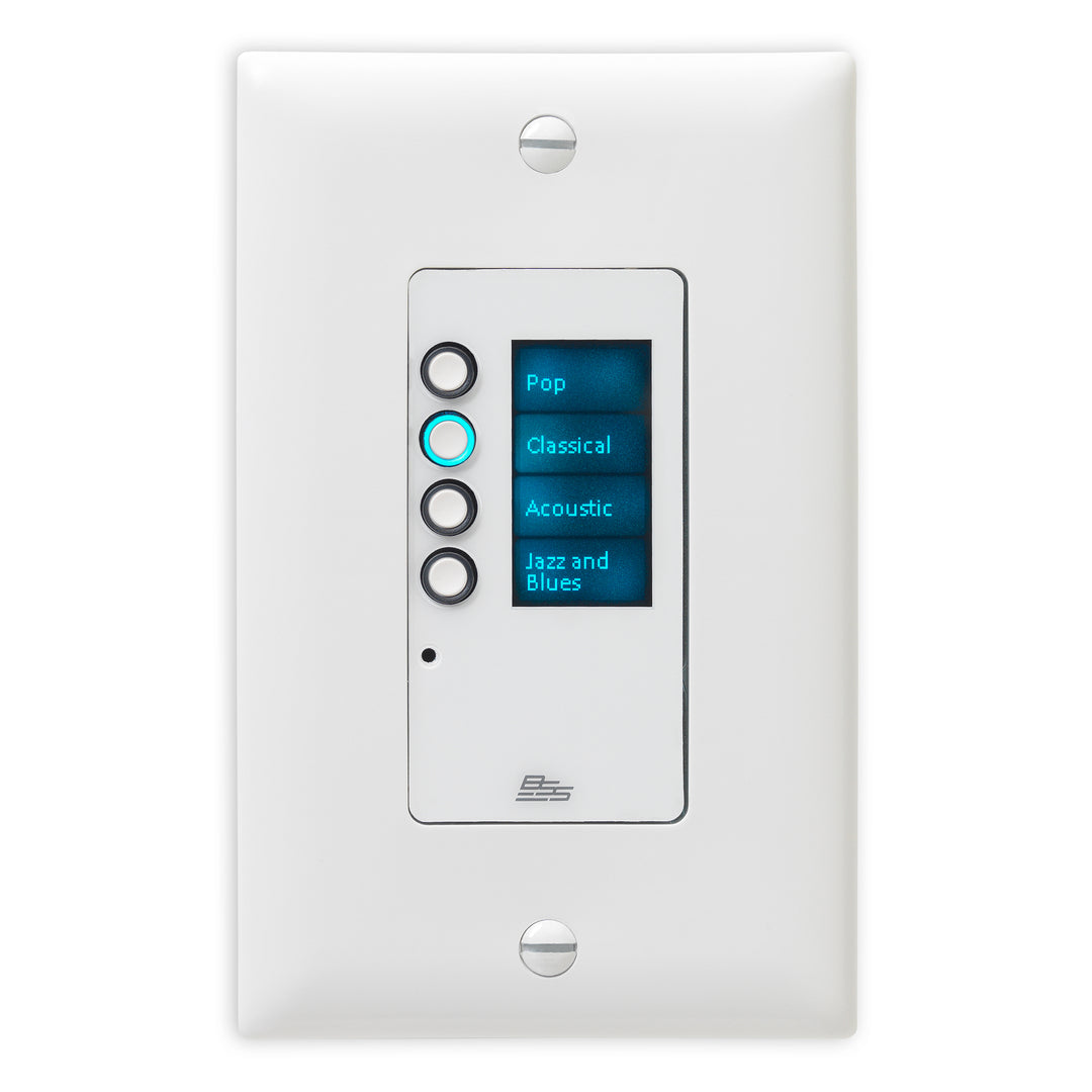 BSS EC-4B US (WHT) Ethernet Controller with 4 Buttons (White - US)