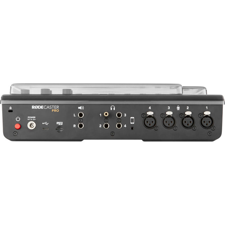Decksaver Dust Cover for Rode Rodecaster Pro Podcast Control Device (Light Edition)