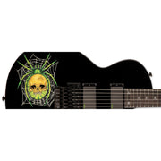 ESP LTD KH-3 Spider Kirk Hammett Signature Series Electric Guitar - Black w/ Spider Graphic