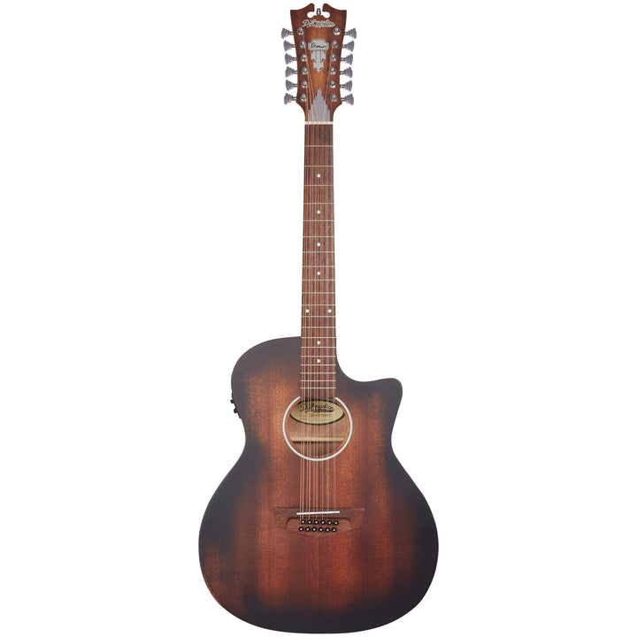 D’Angelico Premier Fulton LS 12-String Acoustic Guitar - Aged Mahogany