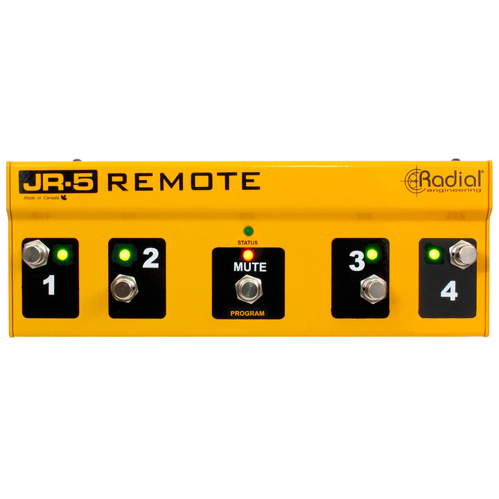 Radial JR5 Remote Footswitch for JX44 Air Control Guitar Signal Manager