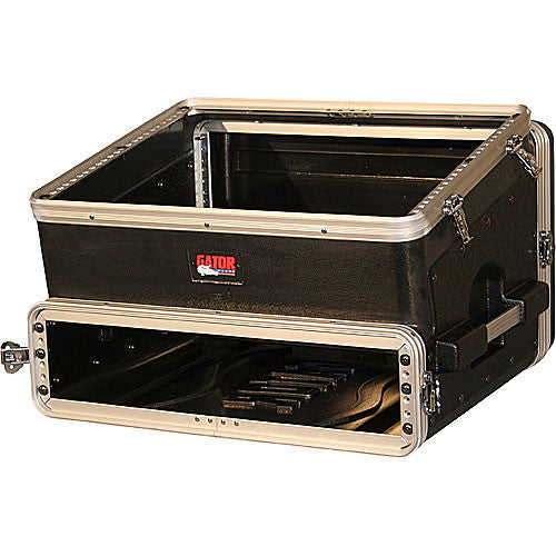 Gator GRC8x2 8 spaces on tilt, 2 spaces below. 19'' Polyethylene Rack