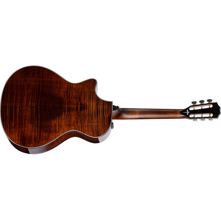 Taylor Guitars 612ce 12-Fret, West African Crelicam Ebony Fretboard, Expression System ® 2 Electronics, Venetian Cutaway with Taylor Deluxe Hardshell Brown Case