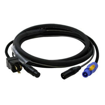 Digiflex DH-UPX-100 - 100 Foot Hybrid Cable XLRM+PowerCON to XLRF+Ugnd-M