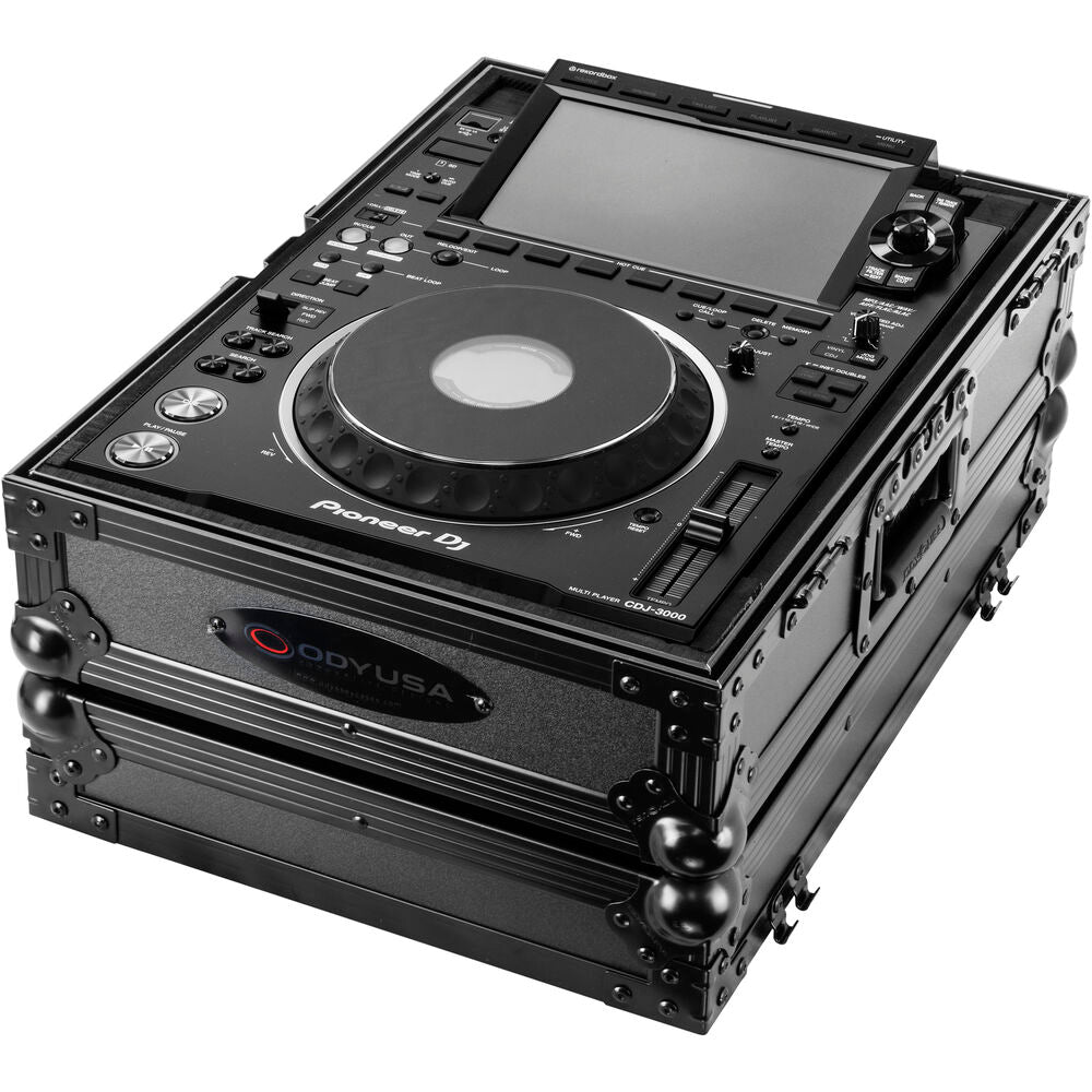 Odyssey FZ3000 Compact Flight Case for Pioneer CDJ-3000 Media Player - Black