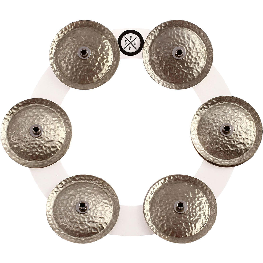 Big Fat Snare Drum BFSD-BR-WC-White Copper Bling Ring