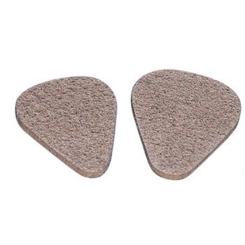 Dunlop 8012P White Beveled Felt Pick 3/Bag