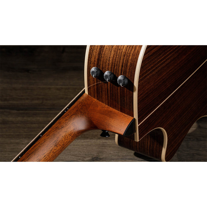 Taylor Guitars 812ce, Indian Rosewood Back and Sides, West African Crelicam Ebony Fretboard, Expression System ® 2 Electronics, Venetian Cutaway with Taylor Deluxe Hardshell Brown Case