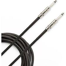D'Addario PW-BG-15BK - 15FT CS BRAIDED INST CBL BK