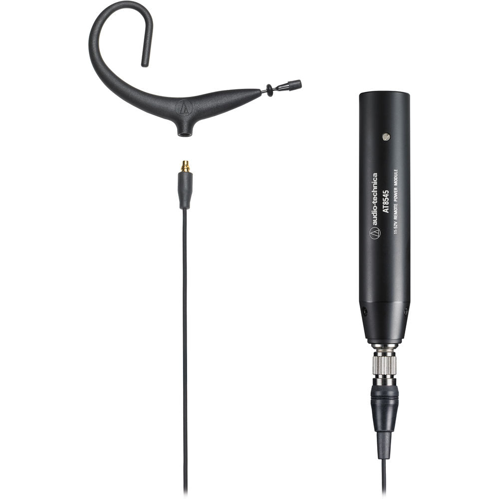 Audio-Technica BP893x MicroSet Omnidirectional Condenser Headworn Microphone - AT8545 Power Module (Black)