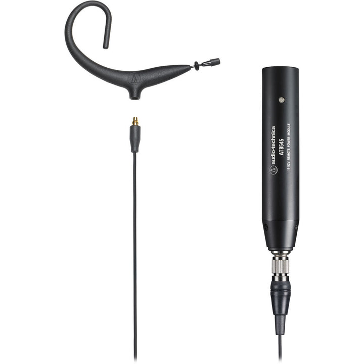 Audio-Technica BP893x MicroSet Omnidirectional Condenser Headworn Microphone - AT8545 Power Module (Black)