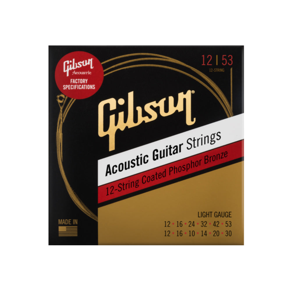 GIBSON PHOS BRONZE 12 STRING-LIGHT
