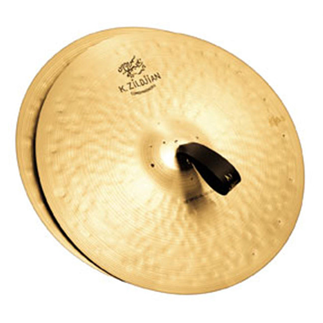 Zildjian K1002 - 18''K Orchestral Constantinople Special Selection Medium Heavy w/Straps Cymbal -Pair