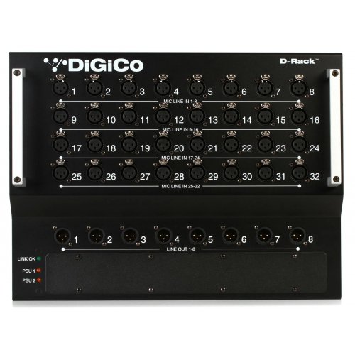 DiGiCo [X-D-RACK-1P] D-Rack Digital Stage Box (1 PSU)