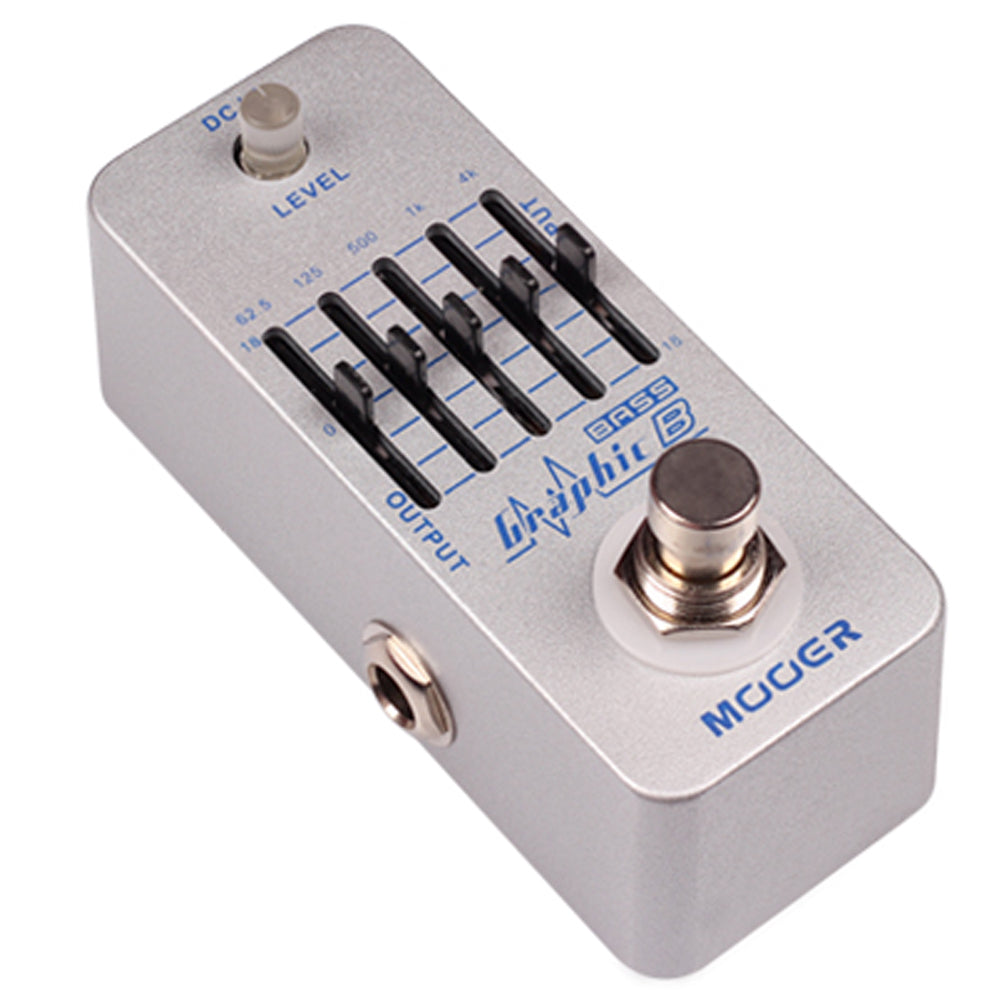 Mooer MEQ2 Graphic B Bass equalizer pedal