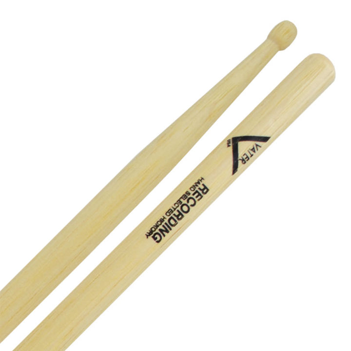 Vater VHRECW - Vater American Hickory Recording Wood Tip   Drumsticks