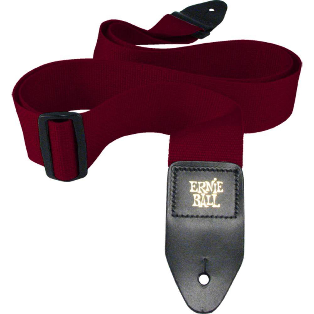 Ernie Ball Polypro 2” Guitar Strap - Burgundy