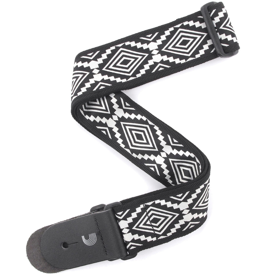 D'Addario T20W1413 - 2'' Gtr Stp, Guatemalan - Black