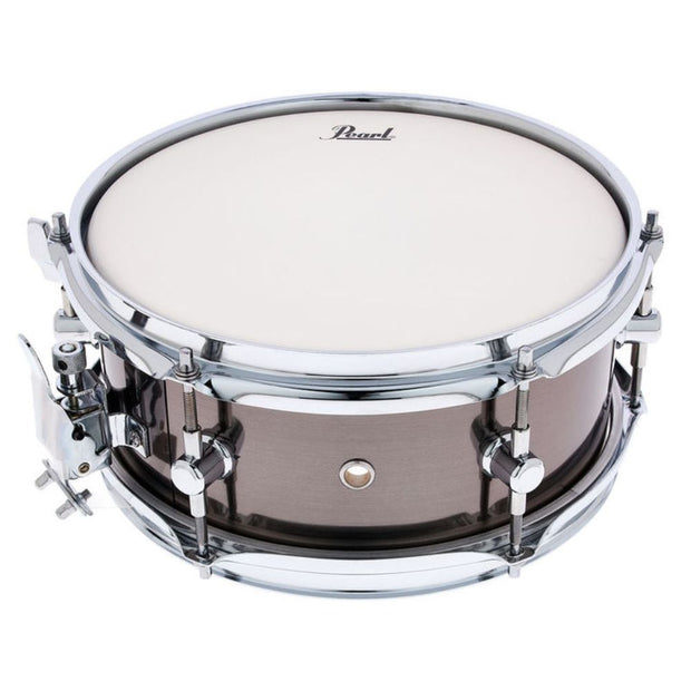 Pearl SFS10C750 Short Fuse 10''x4.5'' Snare Drum with Mount and Clamp/ Brushed Pewter