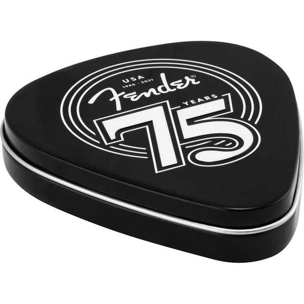 Fender 75th Anniversary Guitar Pick Tin (18-Count)