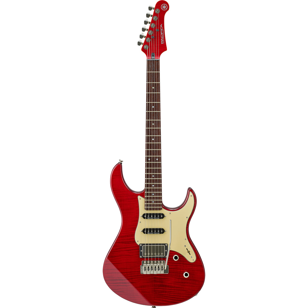 Yamaha PAC612VIIFMX FRD Pacifica 6-String RH Electric Guitar-Fired Red
