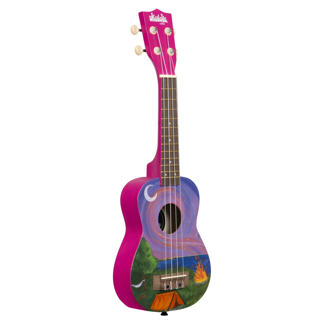 Kala Ukadelic Soprano Ukulele - Happy Camper