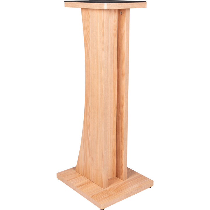 Gator Frameworks Elite Series Studio Monitor Floor Stand (Single) - Natural Maple