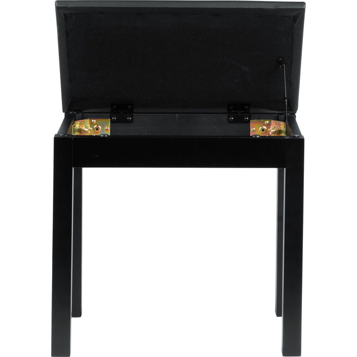 Gator Deluxe Wooden Piano Bench - Black
