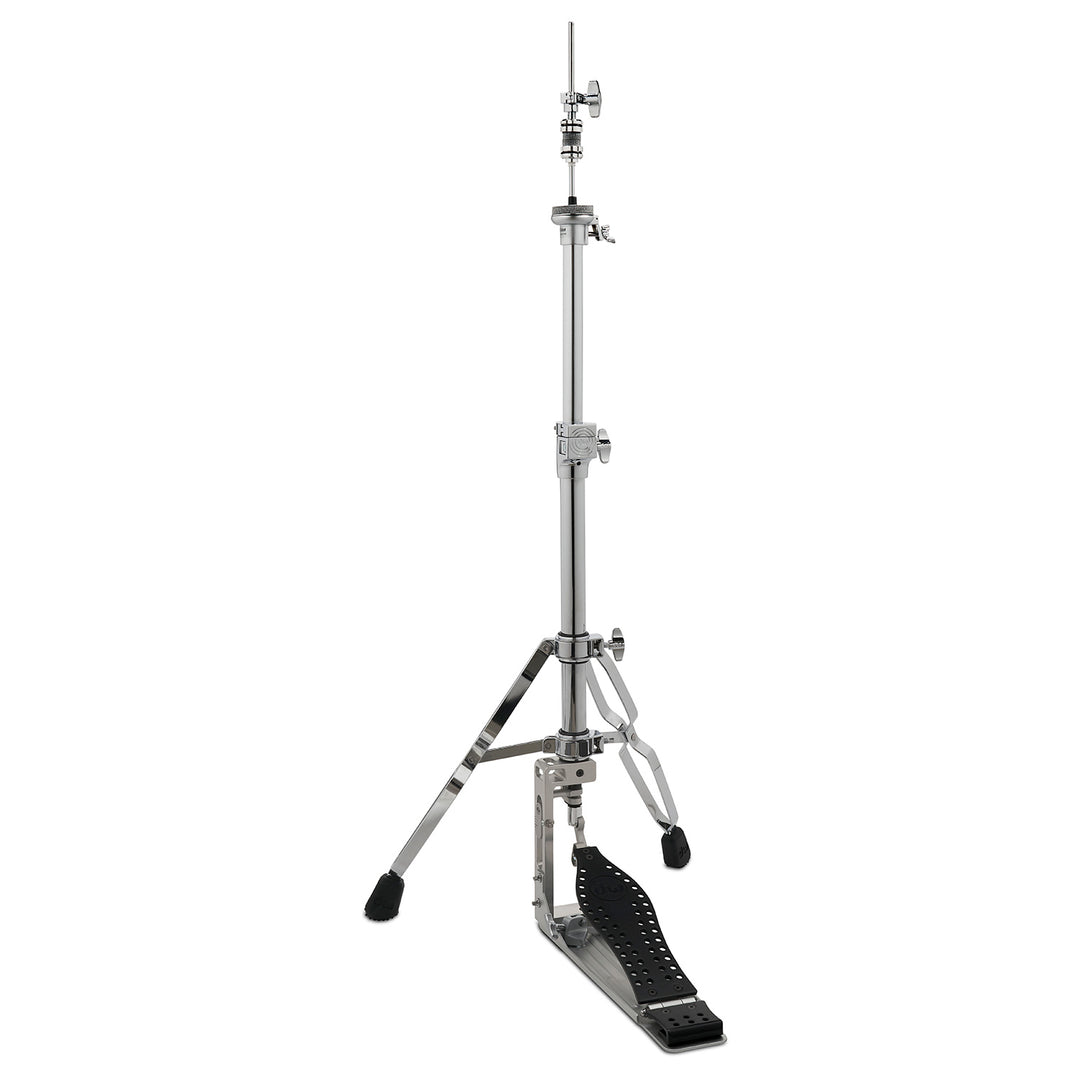 DW CPMDDHH2BK Machined Direct Drive Hi Hat - 2 Legs w/ Black Footboard & Heel