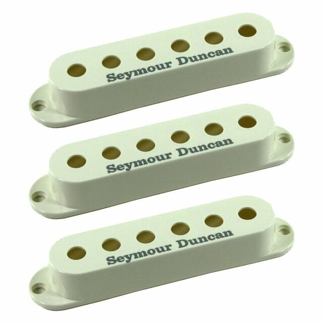 Seymour Duncan Strat Cover Parchment Pack of 3 with Logo