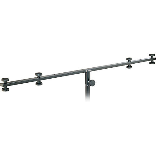 K&M 21393 Black Lighting T Bar Crossbar